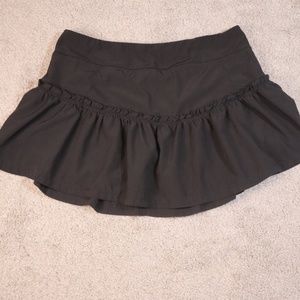 Dark Academia Kyodan Ruffle Mini Skirt